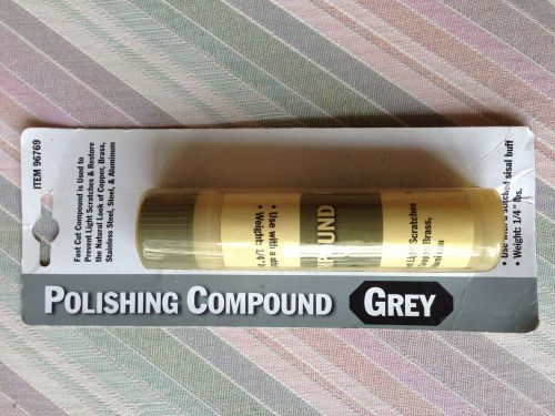 NEW Dark Gray Polishing Compound 1/4 lb. Stick
