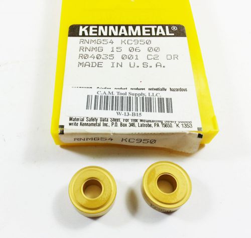 Kennametal RNMG 54 KC950 Carbide Inserts (QTY of 5) (M196)