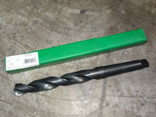 New ptd precision twist drill 1-23/64&#034; hss taper shank mt4 twist drill 20123 for sale