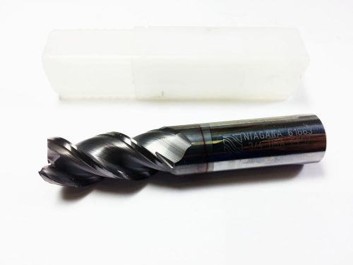 3/4&#034; niagara cutter a345 carbide 3 flute for aluminum end mill 61663 (n 717) for sale