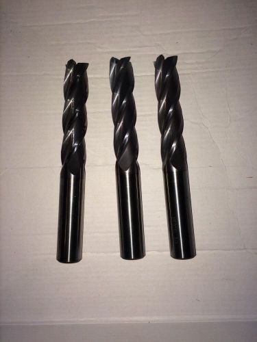 3 Carbide end mill 3/4 Inch Dia.   Brand new.