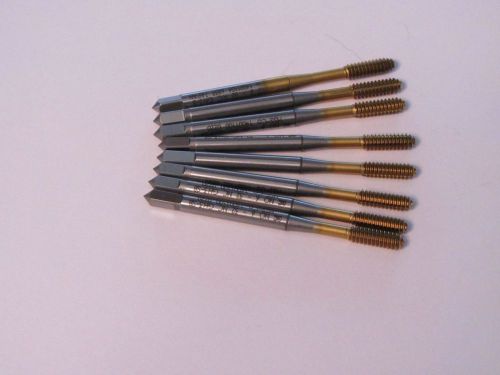 8 OSG TiN coated 6-32 form taps GH3