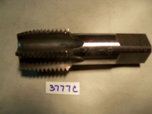 (#3777c) used machinist 1-3/8 x 8 plug style hand tap for sale