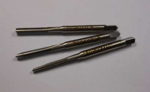 Mixed Tap - Set of 3 - #4-40 H1 3FL HSS Bottoming, Plug, &amp; Taper UNC &lt;1356&gt;