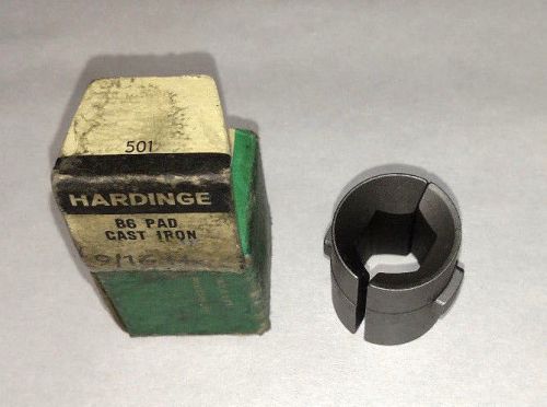 Hardinge b6 pad cast iron 9/16 hex for sale