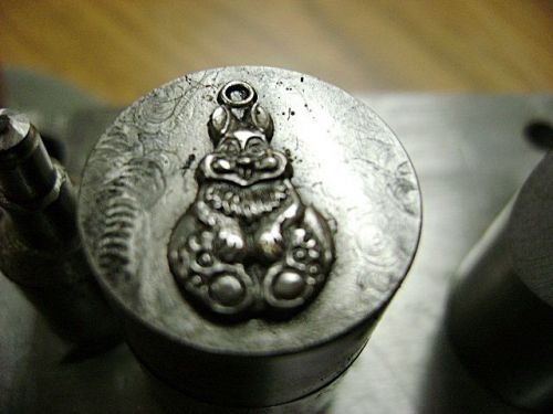 Stamping press tool &amp; die set to make rabbit finding - jewelry pendant - nice for sale