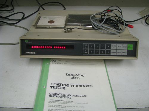 CMI Eddy-MAG 2000 (Plating/Caoting Thickness Checker) - DM2