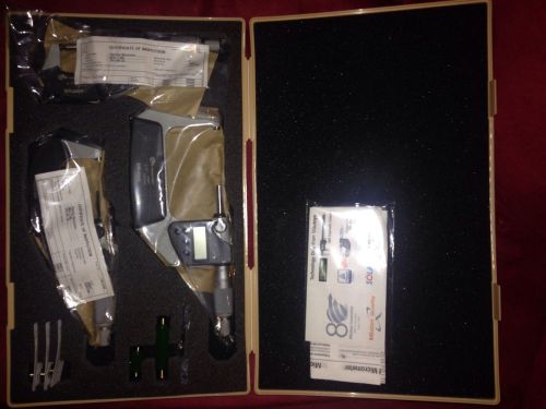 Mitutoyo electronic micrometer set 0-1, 1-2, 2-3 for sale