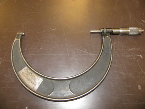 Brown &amp; sharpe outside micrometer, 5&#034; - 6&#034; capacity #69 for sale