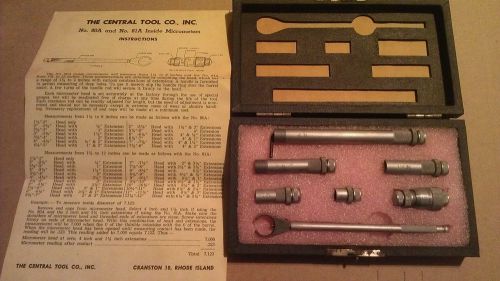 Central Tool Company, inside micrometer. tubular type, No.80