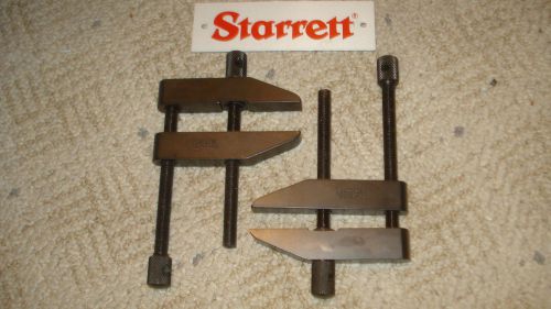 Starrett no. 161c set of 2 toolmakers&#039; / machinists&#039; parallel clamps for sale