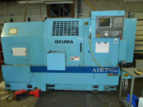 Okuma cnc lathe model cadet l1420 for sale