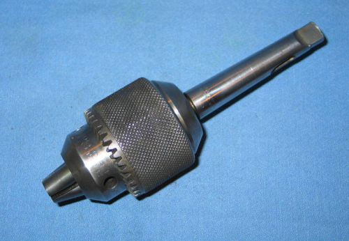 Jacobs chuck no. 3 cap 0-17/32 w/collis tool 1-2 morse taper free shipping for sale