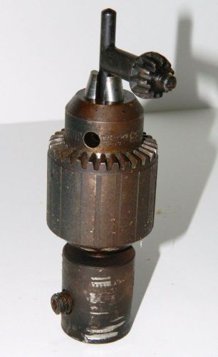 &#034;Made in U.S.A.&#034; Vtg JACOBS CHUCK 33 DRILL CHUCK WITH 5/64 TO 1/2 CAPACITY TOOLS