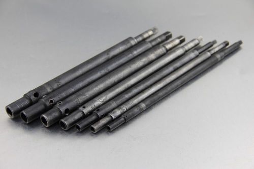SET OF 7 WALTON TAP EXTENSIONS STRAIGHT SHANK SIZE 0-6 TO 3/8&#034;
