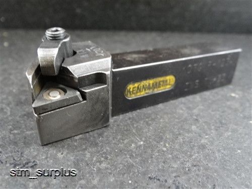 KENNAMETAL INDEXABLE TURNING &amp; FACING TOOL HOLDER MODEL DTGNR-123A 3/4&#034; SHANK