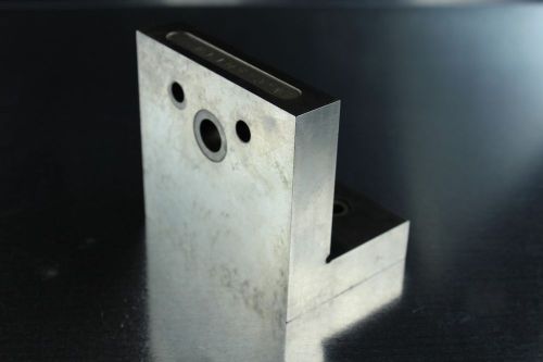 RIGHT ANGLE BLOCK PLATE WORKHOLDING MACHINIST 3-1/4&#034; X 3-1/2&#034;