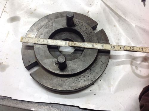 10&#034; Lathe  Face Plate Camlock Spindle Hub 2&#034; Center Hole, #82 Stamping