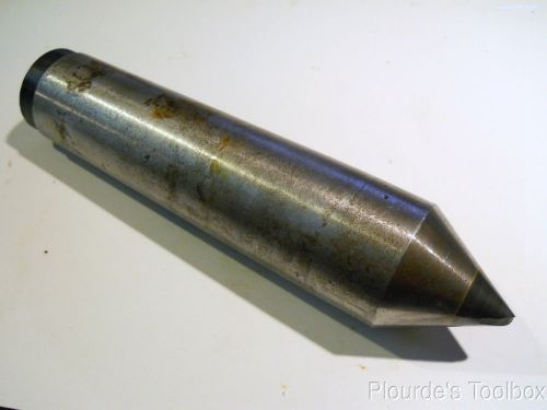 Used MT #6 Carbide Tipped Dead Center, Morse Taper 6, For Grinding or Milling