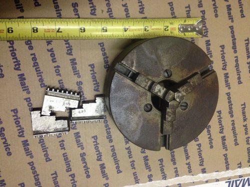 Metal Lathe Chuck,union 3 Jaw Chuck Will Fit South Bend 9&#034; Lathe