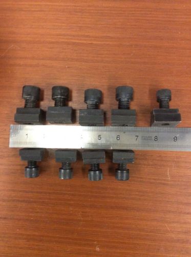 Assorted  t-slot nuts and bolts 1/2&#034; and 5/8&#034;. (1010) for sale