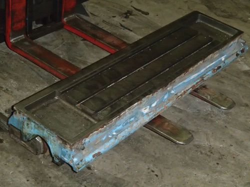 53&#034; x 15&#034;  Steel Welding 3 T-Slotted Table Cast iron Layout Coolant Type Plate