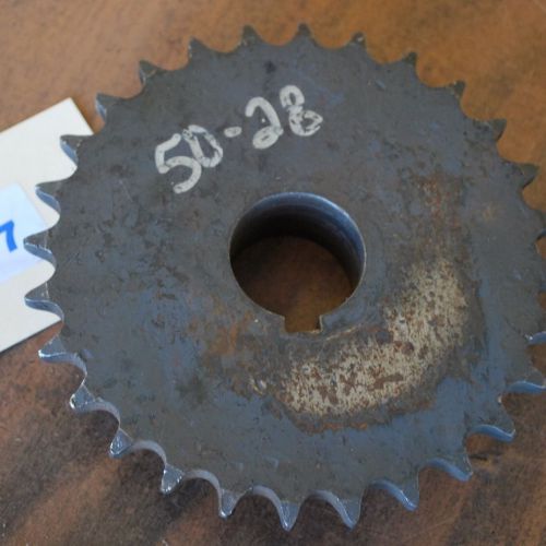 Unknown 50B28 X 1 7/16 Sprocket 1 7/16&#034; Bore with 3/8&#034; keyway - NEW