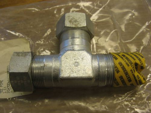Weatherhead ermeto pipe to tube fitting tee  1&#034; x 1.312 for sale