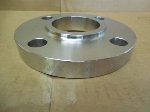 Shinsei 2&#034; stainless s/s slip-on 4-bolt flange 150lb 6&#034; od f304/f304l b16.5 for sale