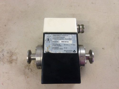 Magnetisch-Induktiver Electromagnetic Flowmeter 24 VAC/ 15 VDC DN10 PN16 1.4571