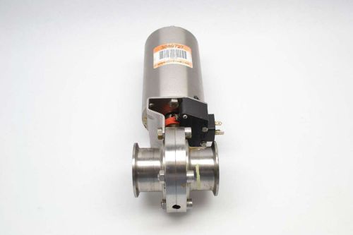 TRI CLOVER LKLA-NC 2 IN PNEUMATIC STAINLESS TRI-CLAMP BUTTERFLY VALVE B459315