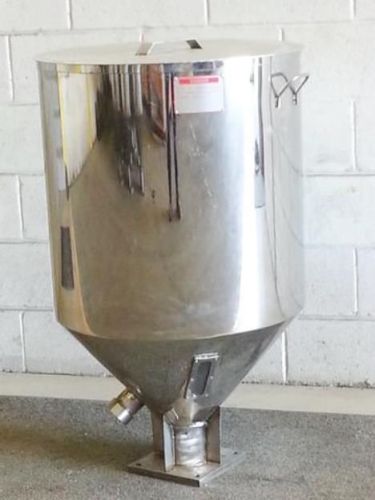 220 lbs. stainless steel machine hopper for sale