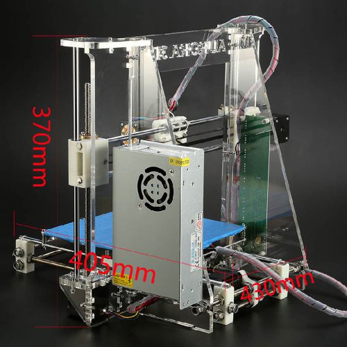 Reprap Prusa I3 3D Printer Machine DIY Kit ABS/PLA Z605 for Artistic Design