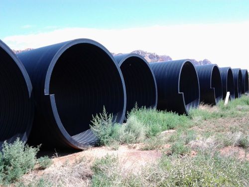 9&#039; diameter hdpe drain pipe- 8-20&#039; sections for sale
