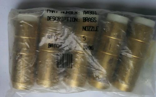 4391 BERNARD STYLE Brass Nozzle  5pcs