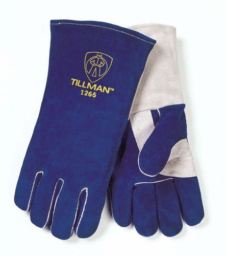 Tillman 1265 high heat split cowhide/aluminized lined welding gloves, large for sale