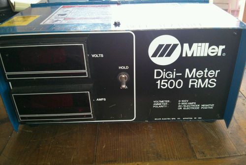 Miller Digi-Meter 1500 RMS Used to monitor welding voltage and amperage