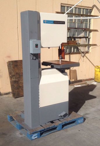 Rockwell 20 inch vertical band saw for sale