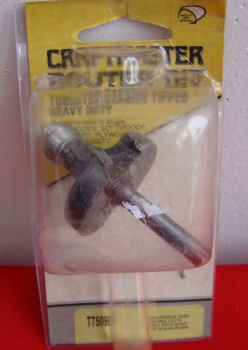 **new** craftmaster router bit - 6mm radius ogee - heavy duty **freepost** for sale