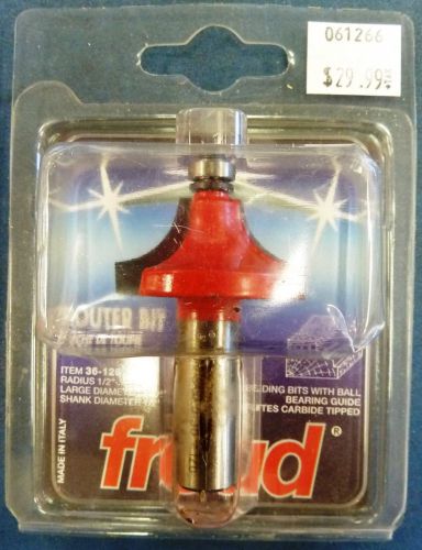 Freud 36-126 carbide beading router bit, 1/2&#034; radius, 1/2&#034; shank, 1-1/2&#034; d new for sale