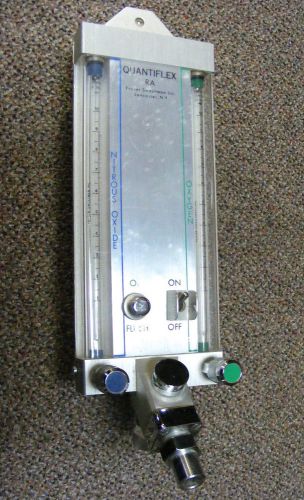 Fraser Quantiflex RA Nitrous Oxide Flowmeter Mixer Head Dental N2O Flow Meter