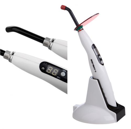 Dental Wireless Cordless LED-B Curing Light Lamp 1400mw Blue Ray From USA