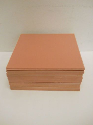 Dental Thermoplastic Base Plaste, Pink, 5 x 5 inch, 0.06 Inch, 25pk Sheets