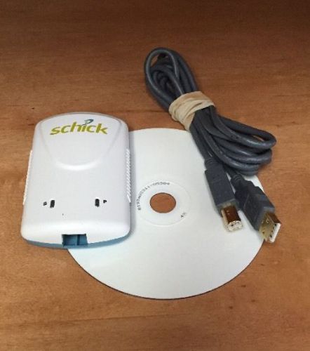 SCHICK CDR USB REMOTE HS INTERFACE HUB WHITE/BLUE Works Perfectly!! 64 Bit-usb 2
