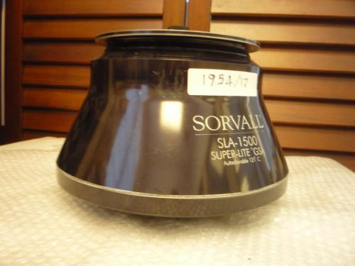 Sorvall sla-1500, super-lite autoclavable, 120°c rotor (item # 1955/17) for sale