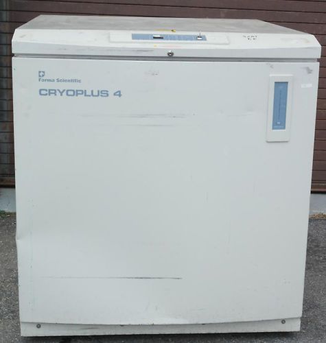 Forma scientific cryoplus 4 model 7406  liquid nitrogen storage freezer system for sale