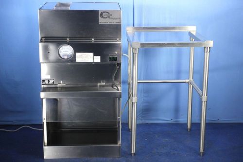 Germfree biological safety cabinet lab fume hood+stand bbf 2ss-ch class 2 type a for sale
