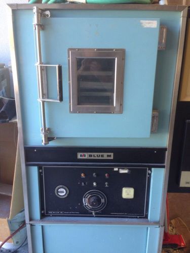 Blue m electric batch oven temp 650 f with recorder for sale