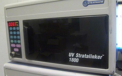Stratagene 1800 UV DNA RNA Stratalinker Crosslinker Lab Oven