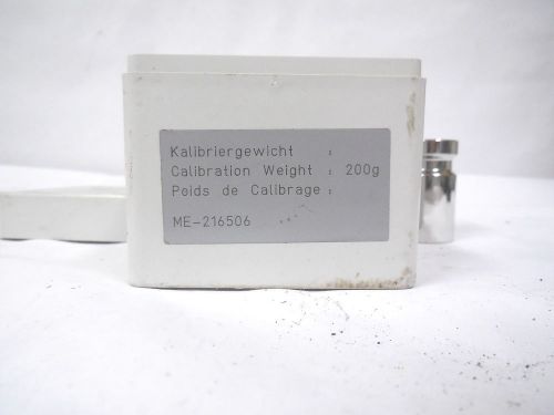 METTLER Precision Calibration Weight 200Grams Stainless Steel Swiss ME216506
